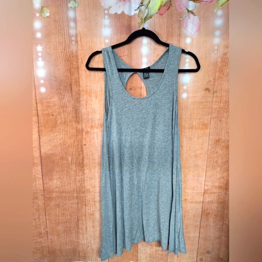 Rue21 gray tunic tank top size small